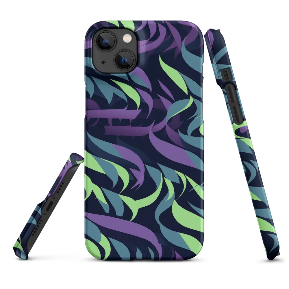 Abstract Waves Pattern | Phone Case