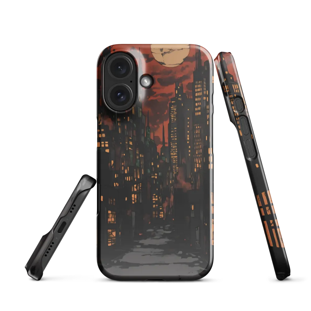 Crimson Dystopia 
 iPhone 16 | Tough Case