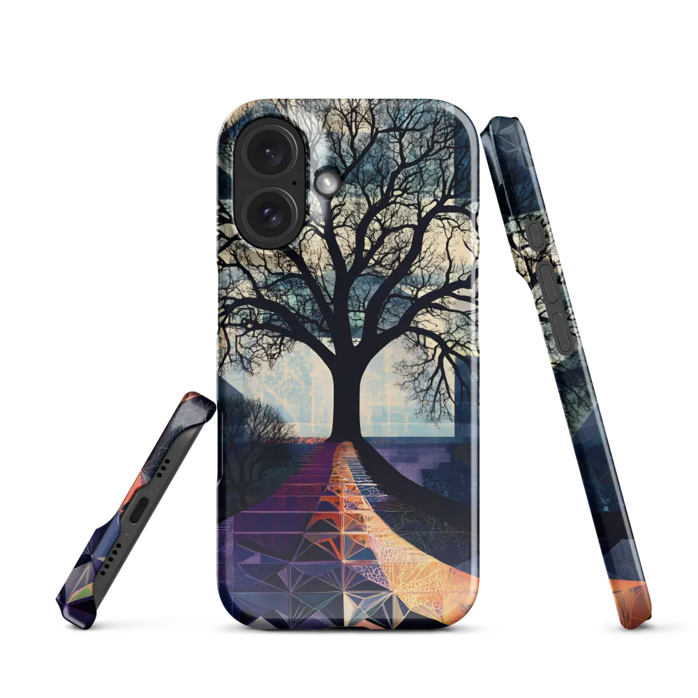 The Geometric Ascent 
 Samsung Galaxy S21 | Snap Case
