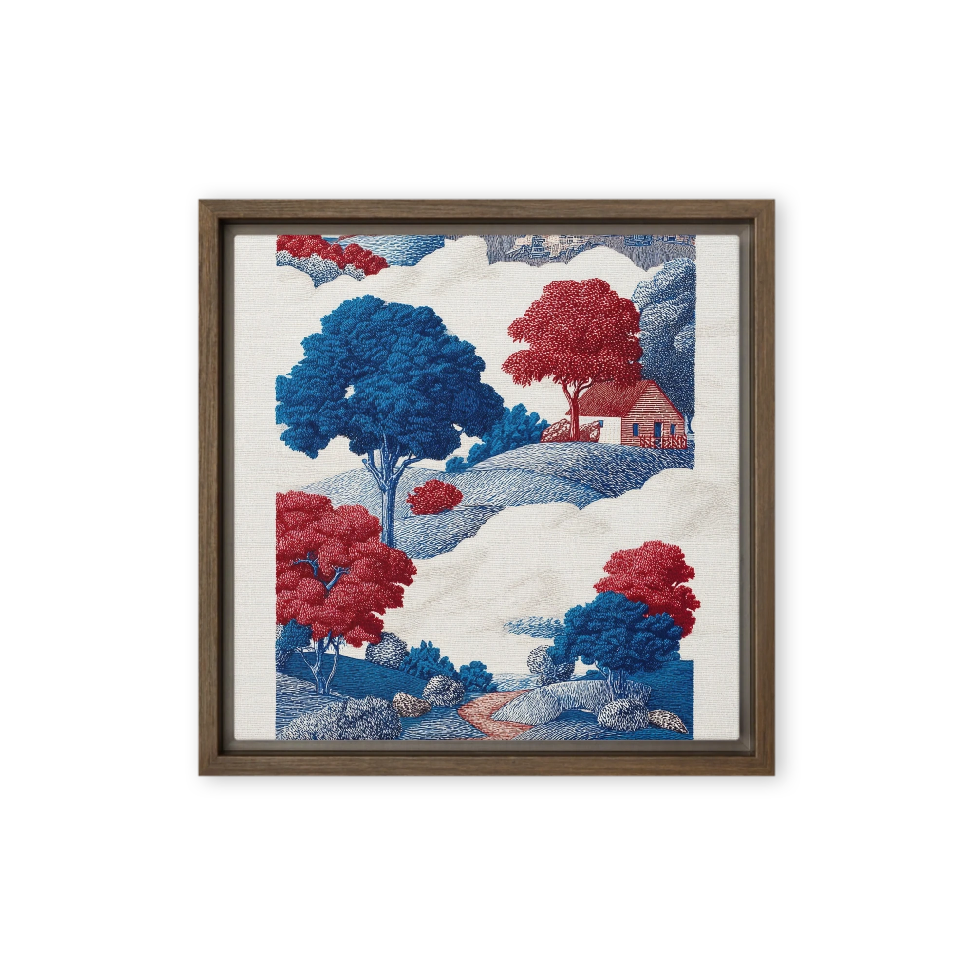 Toile de Jouy Pastoral Landscape