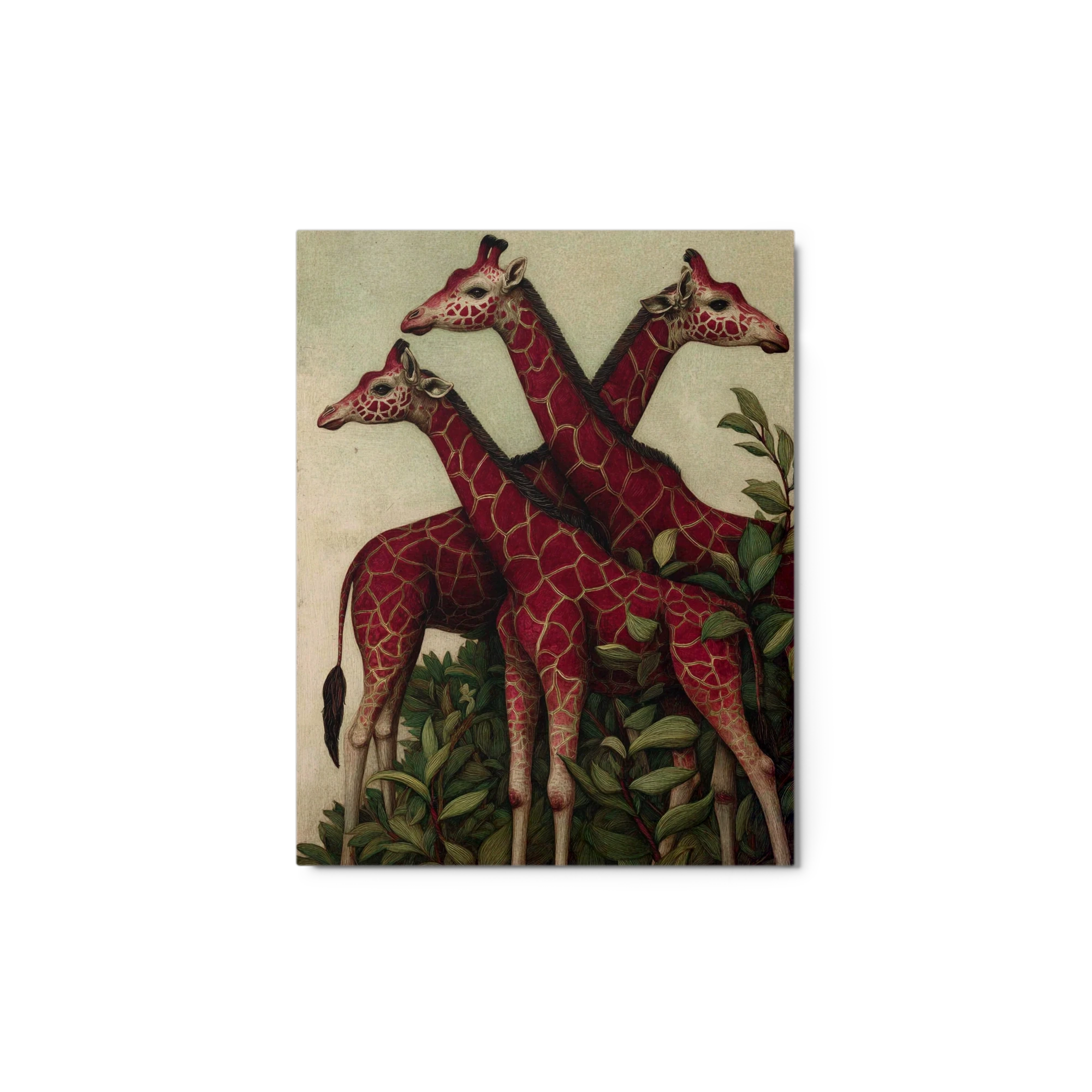 Red Giraffes