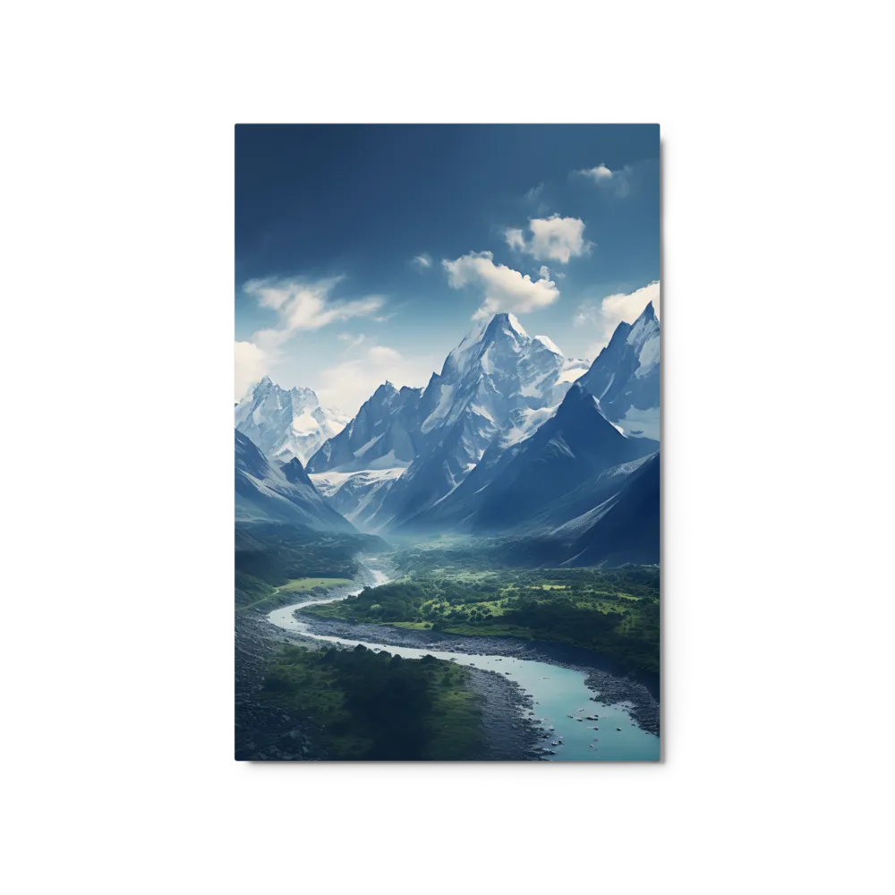 Mountain Landscape with River
