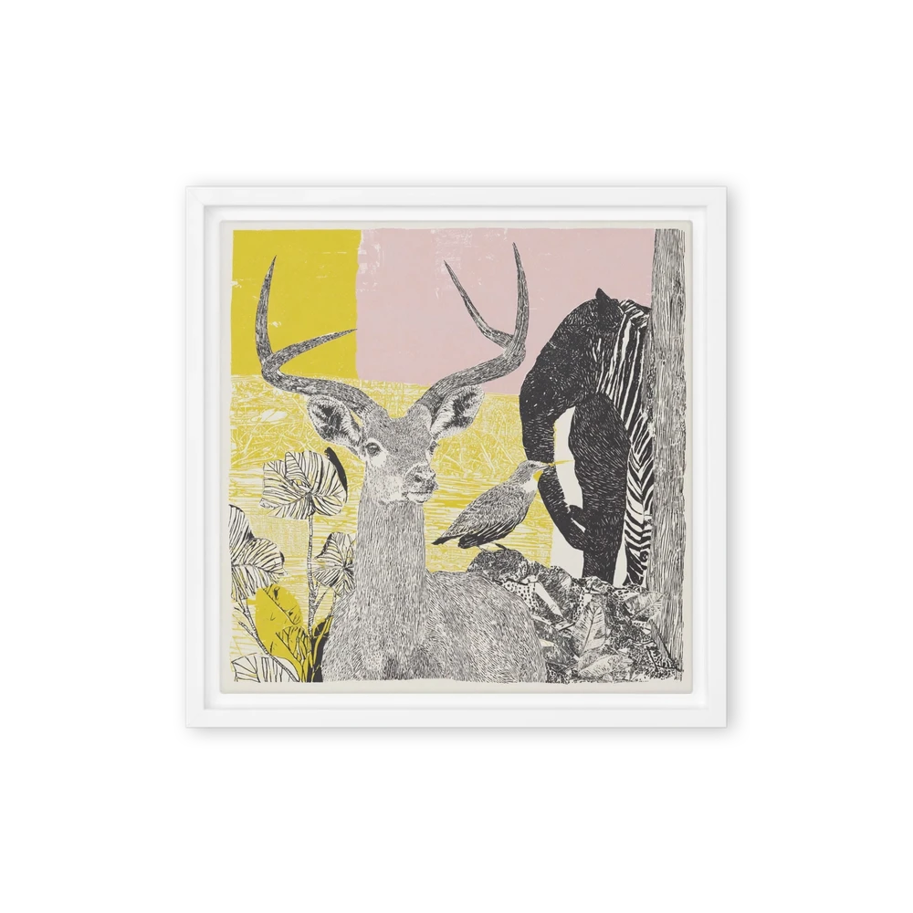 Savannah Wildlife Ensemble | Art Print