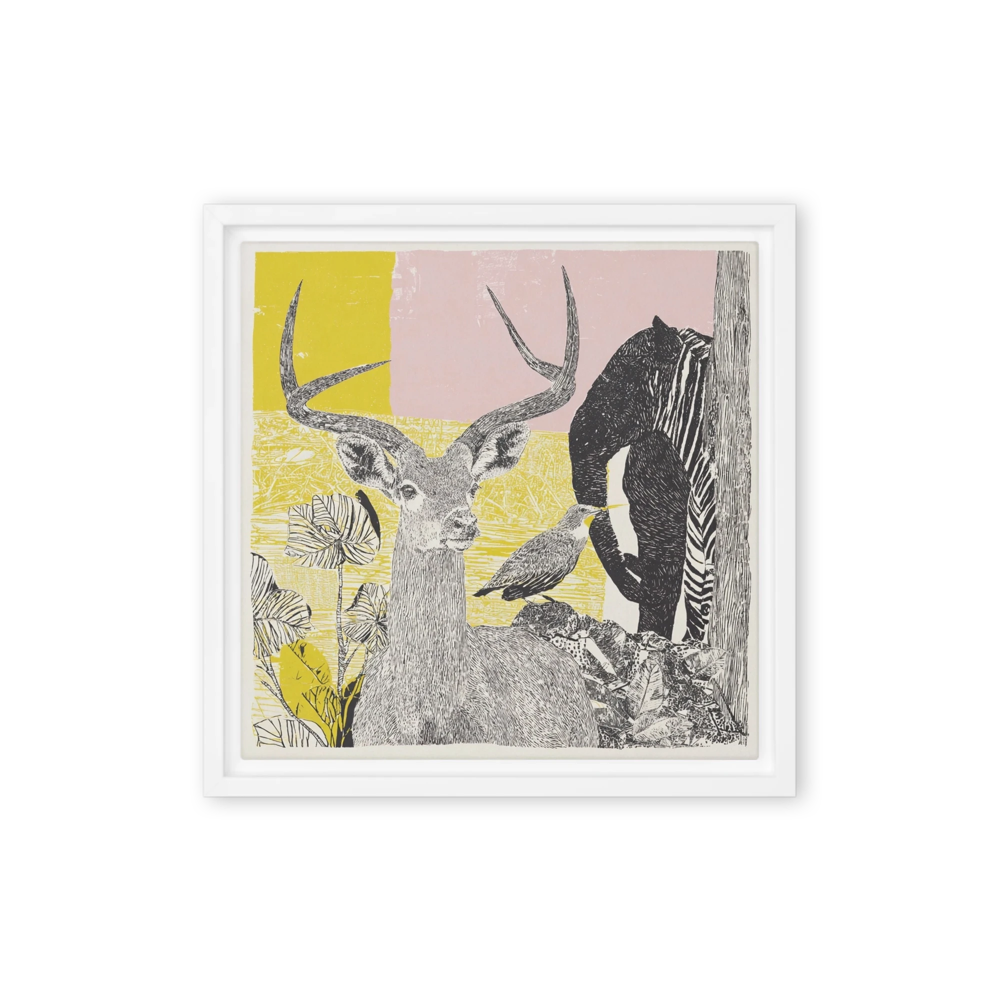Savannah Wildlife Ensemble | Art Print