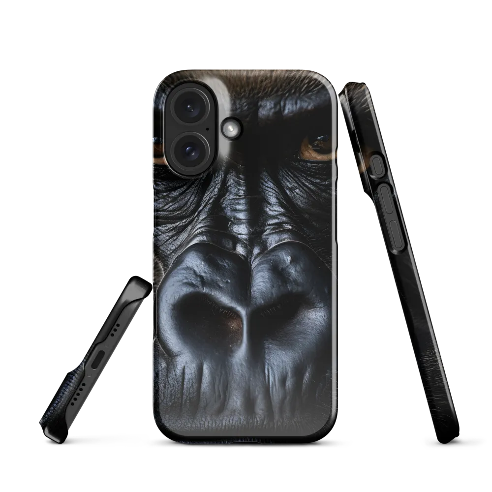 Gaze of the Wild: A Gorilla's Portrait