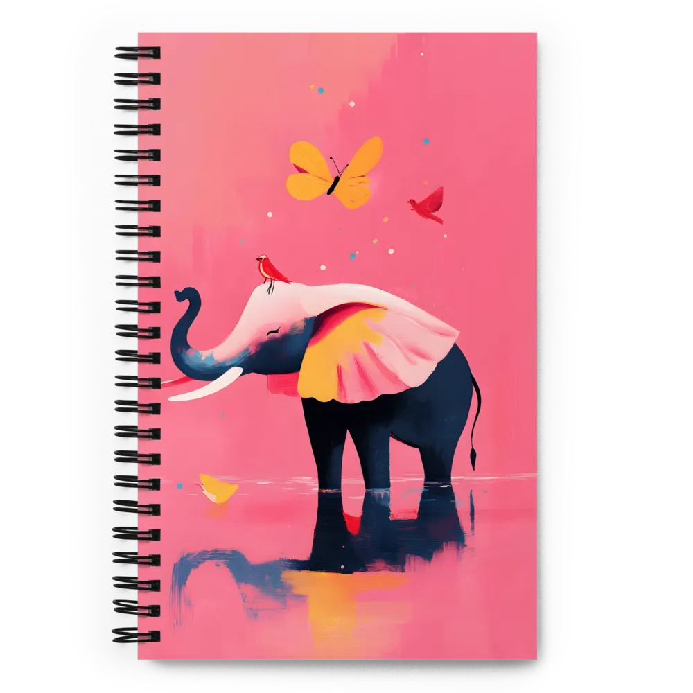 Whimsical Serenity: The Playful Elephant