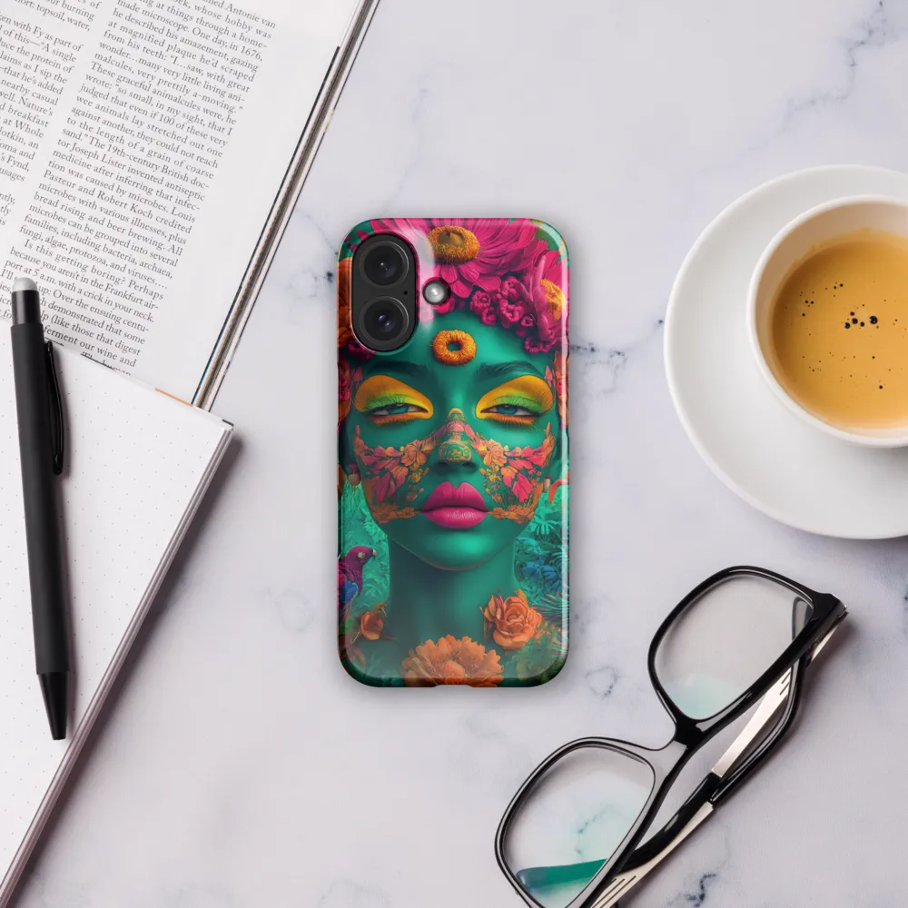 Verdant Jungle Bloom 
 iPhone 16 Pro Max | Snap Case