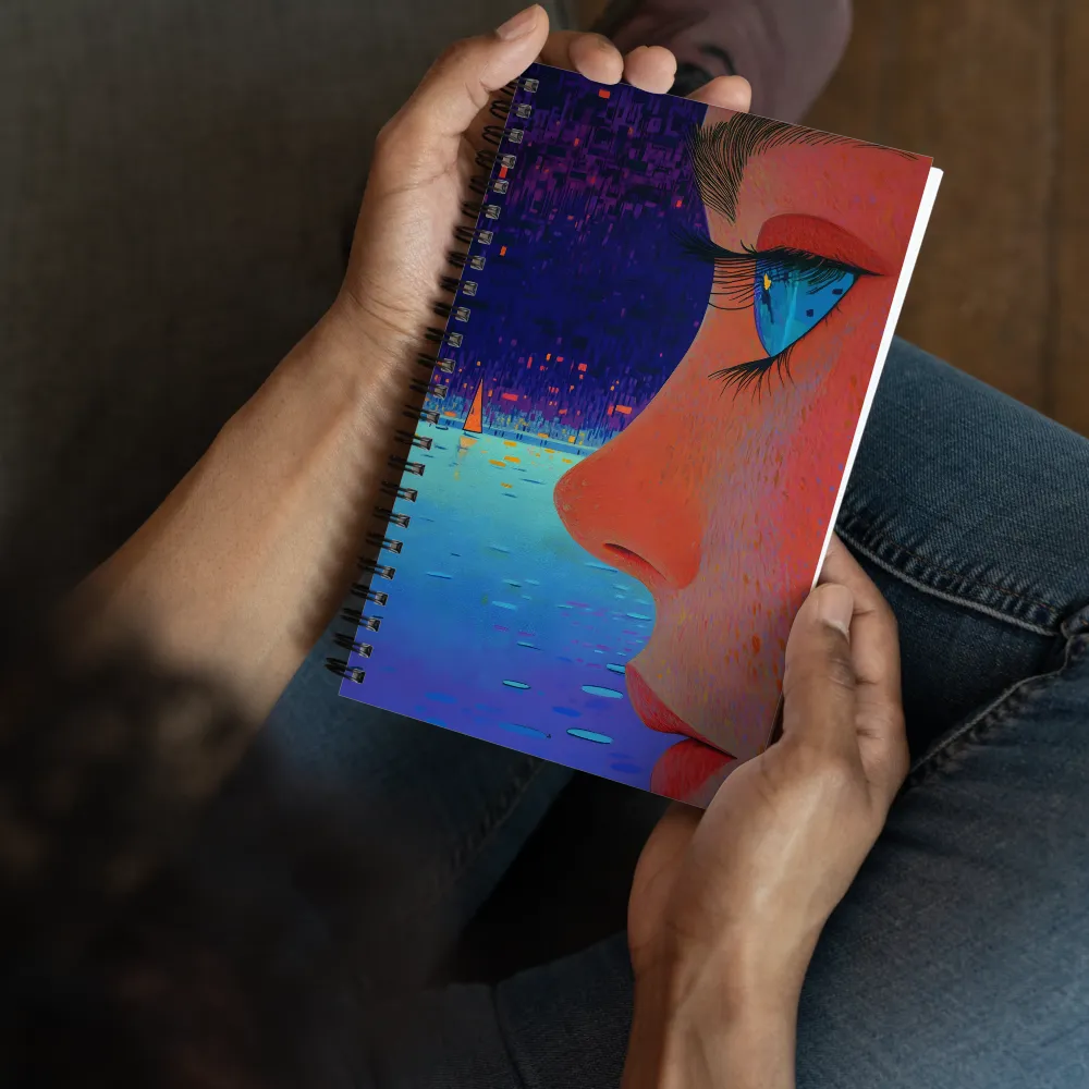 Reflective City Gaze 
 Spiral Notebook | 140 pages