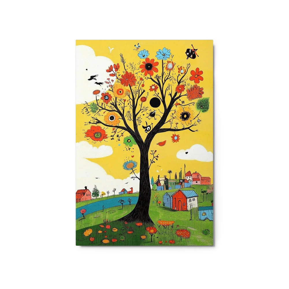The Enchanted Blossom Tree | Art Print