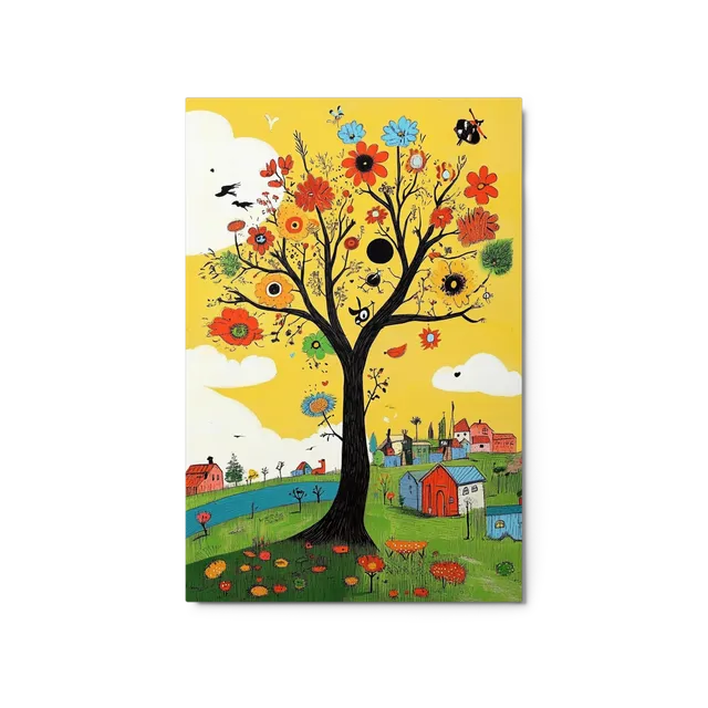 The Enchanted Blossom Tree | Art Print
