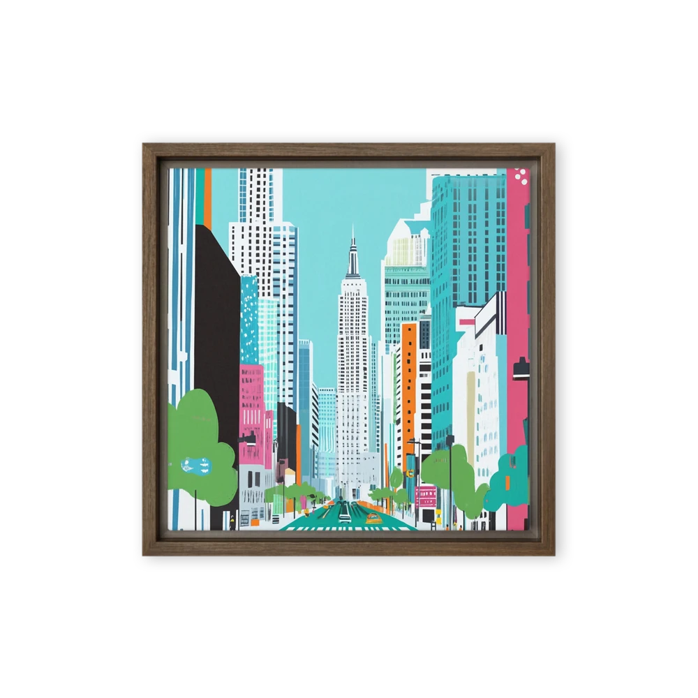 Vibrant Cityscape | Art Print