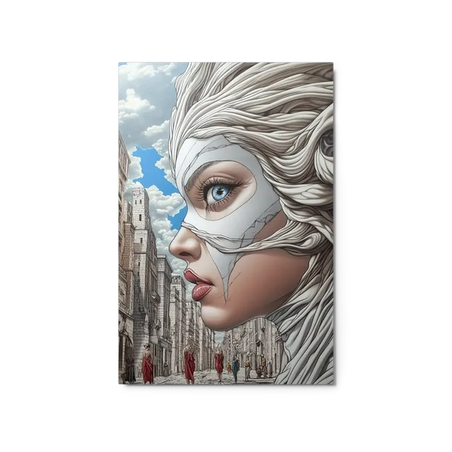 Urban Siren's Gaze | Art Print