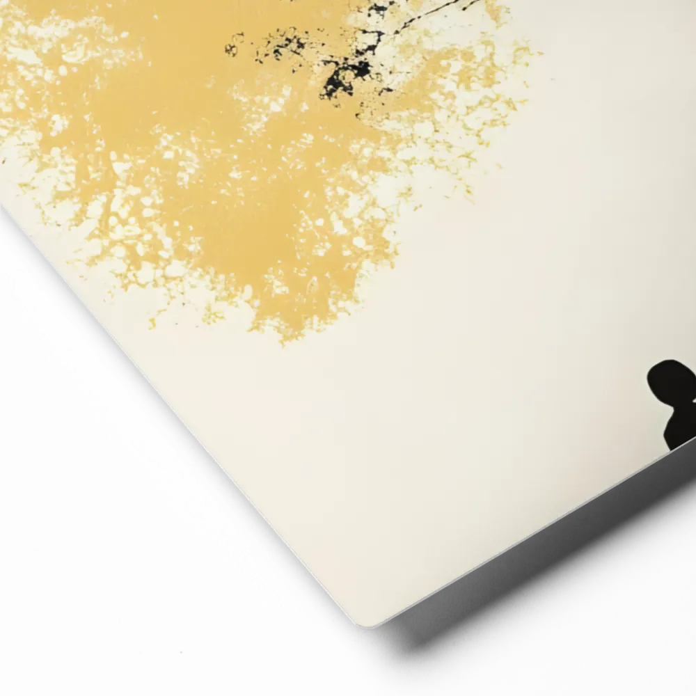 Under the Golden Sentinel 
 Canvas | 30″x 30″