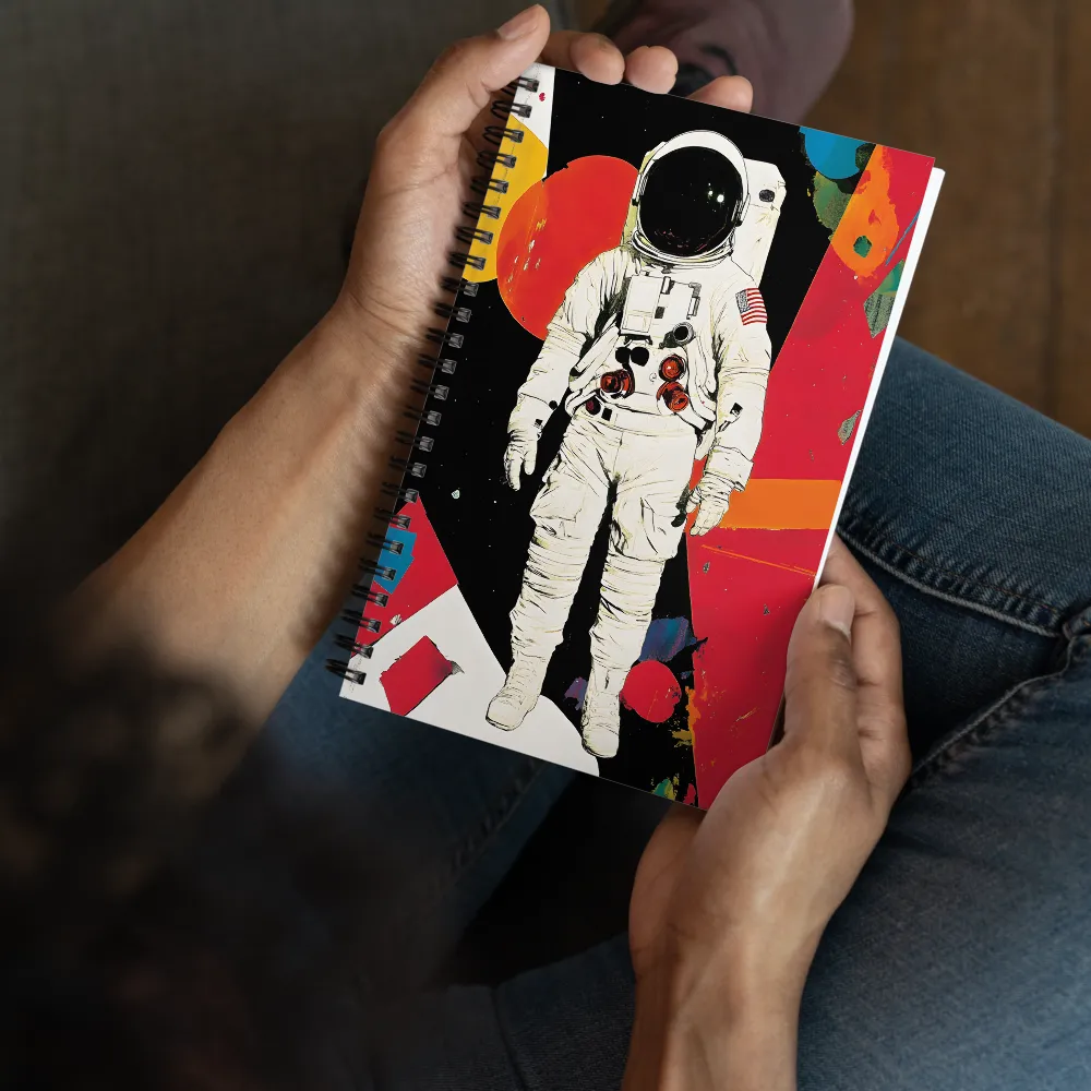 Retro Cosmic Journey 
 Spiral Notebook | 140 pages