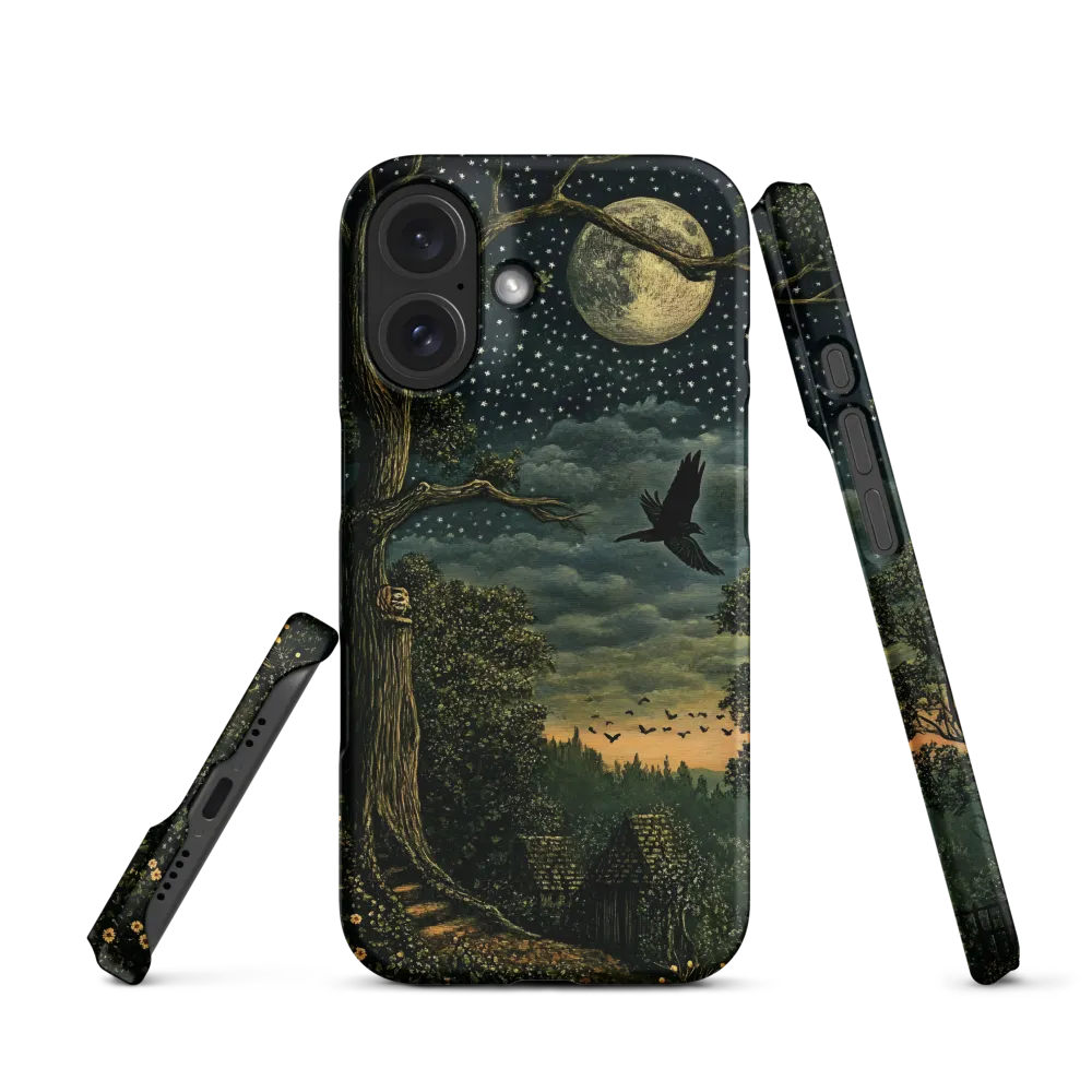 Mystical Tree Under Starry Sky | Phone Case