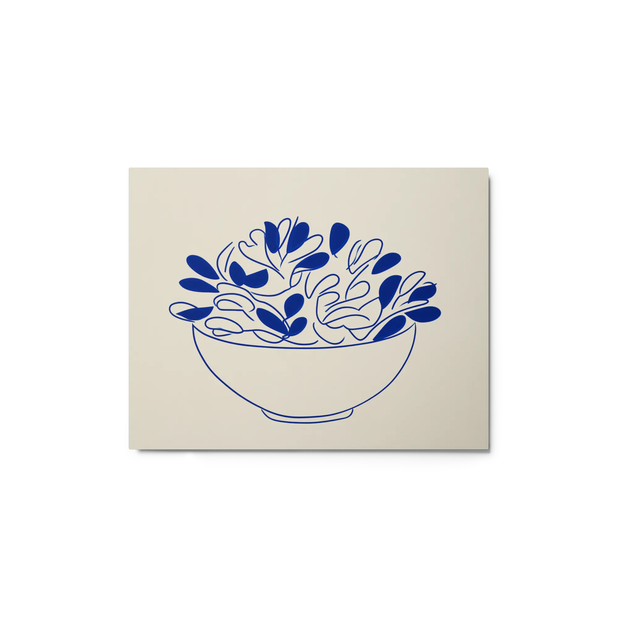 Cobalt Botanical Bowl