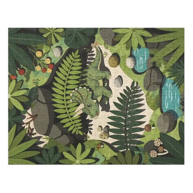 Jungle Triceratops | Jigsaw Puzzles