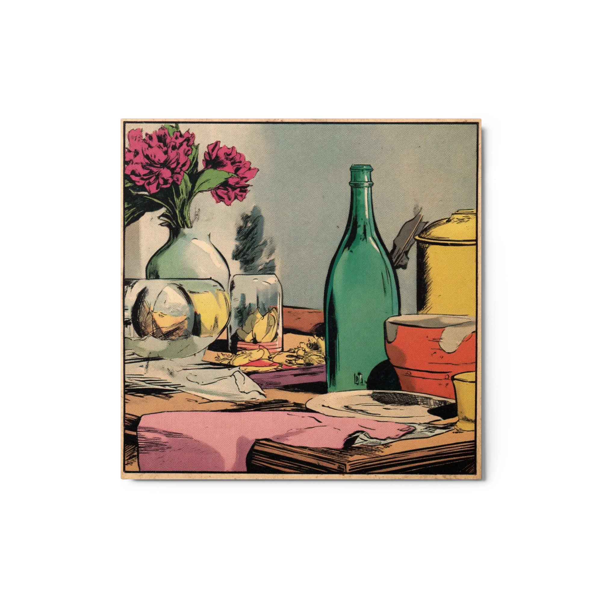 Comic Book Still Life