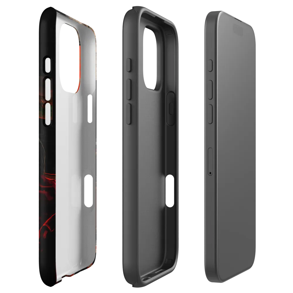 Crimson Outlook | Phone Case