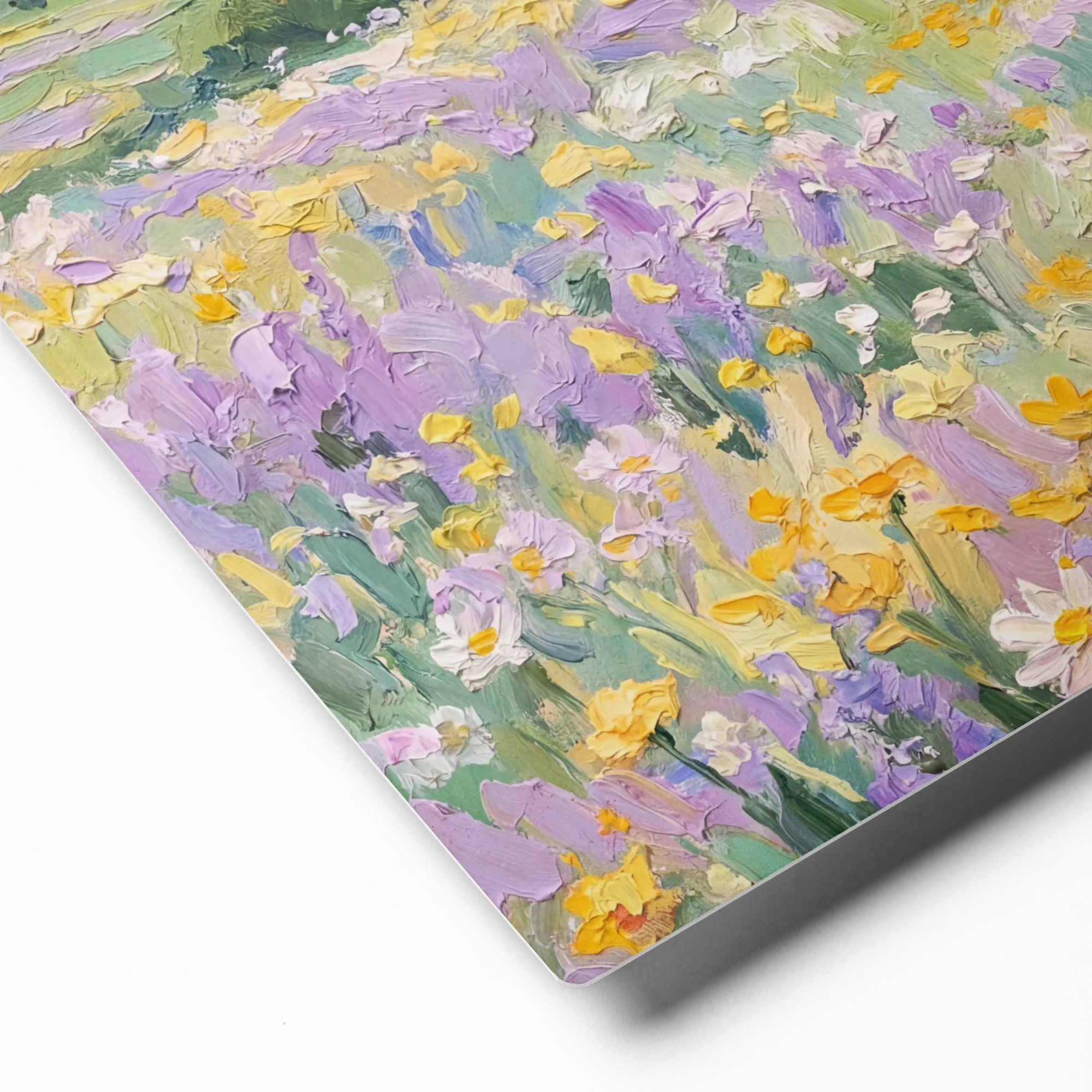 Pastel Meadow Symphony 
 Metal Print | 16″x 20″