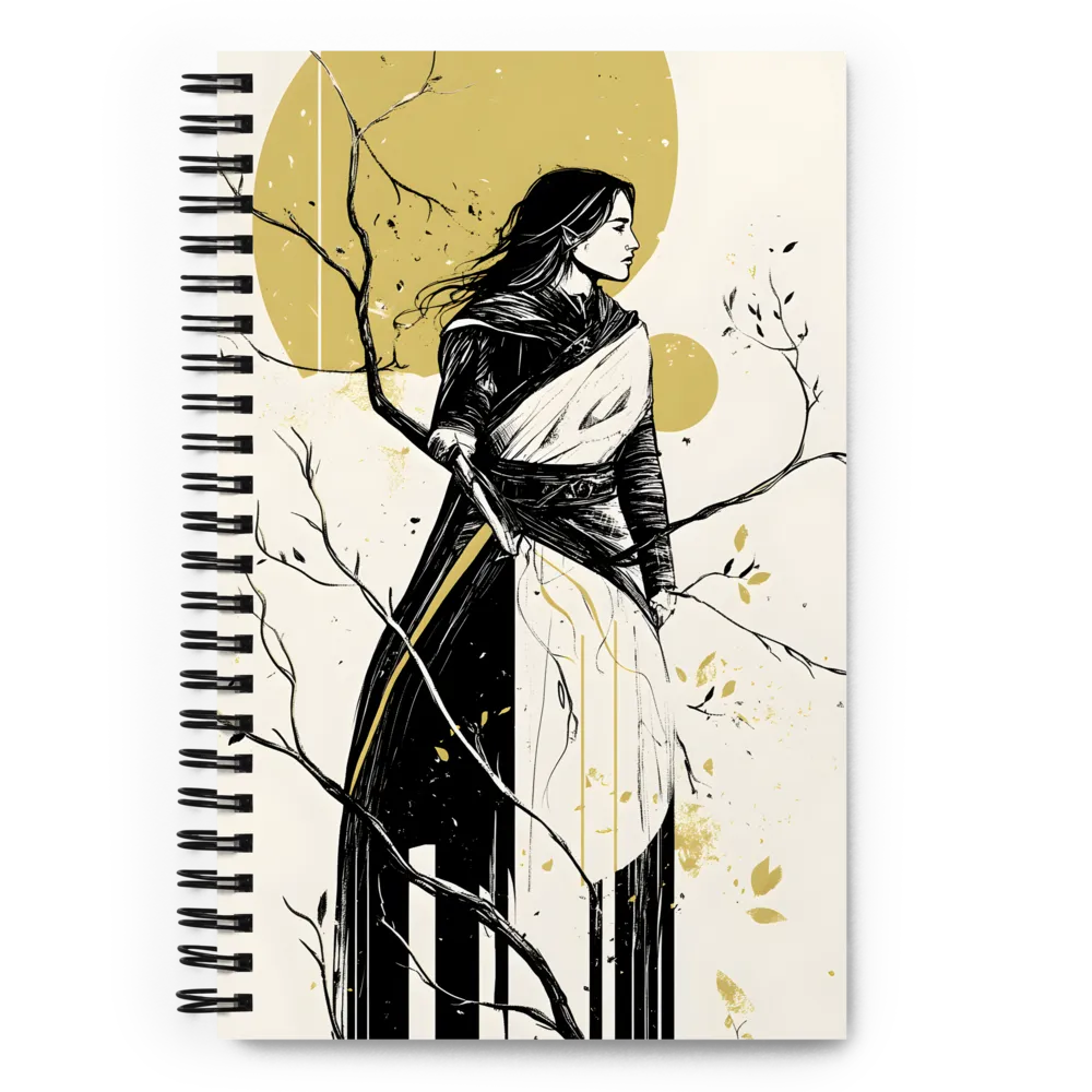 Guardian of the Golden Moons 
 Spiral Notebook | 140 pages