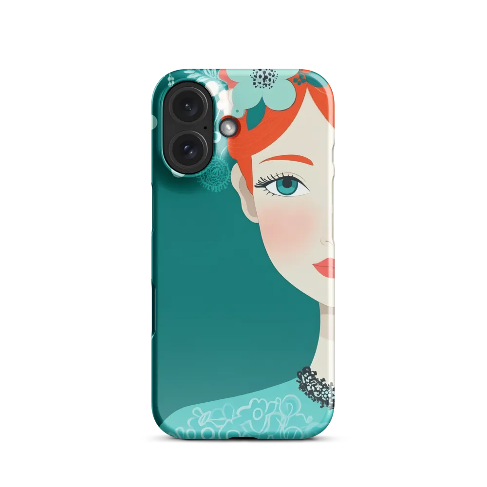 Floral Muse 
 iPhone 14 Plus | Snap Case
