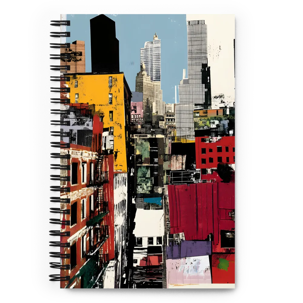 Metropolitan Layers 
 Spiral Notebook | 140 pages