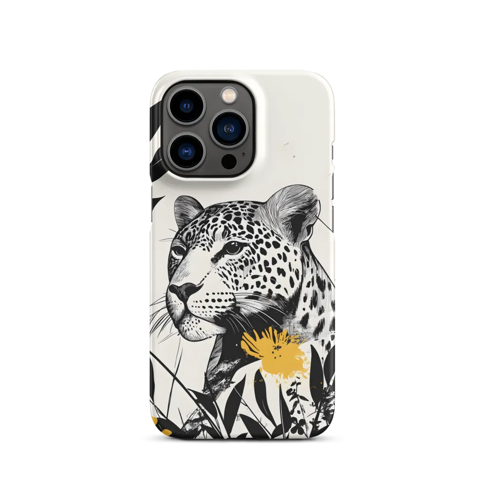 Leopard in the Leaves | Phone Case