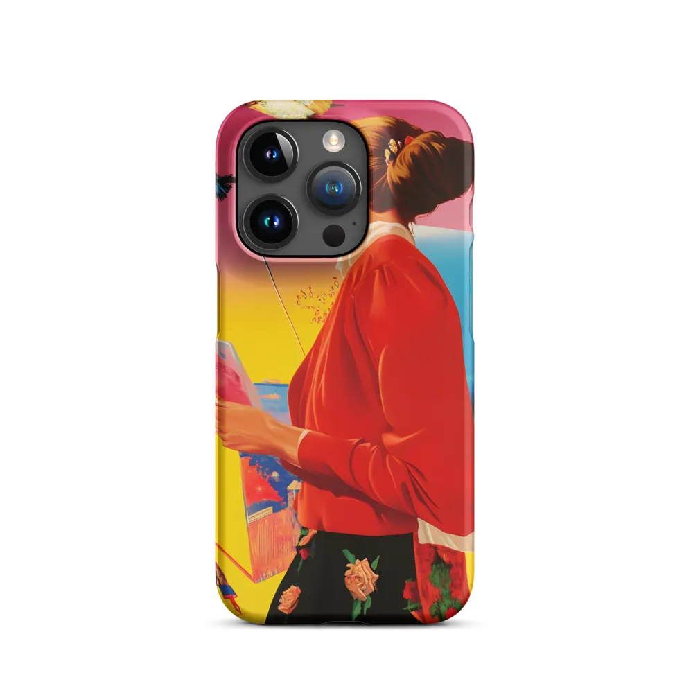 Surreal Woman with Birds | Phone Case