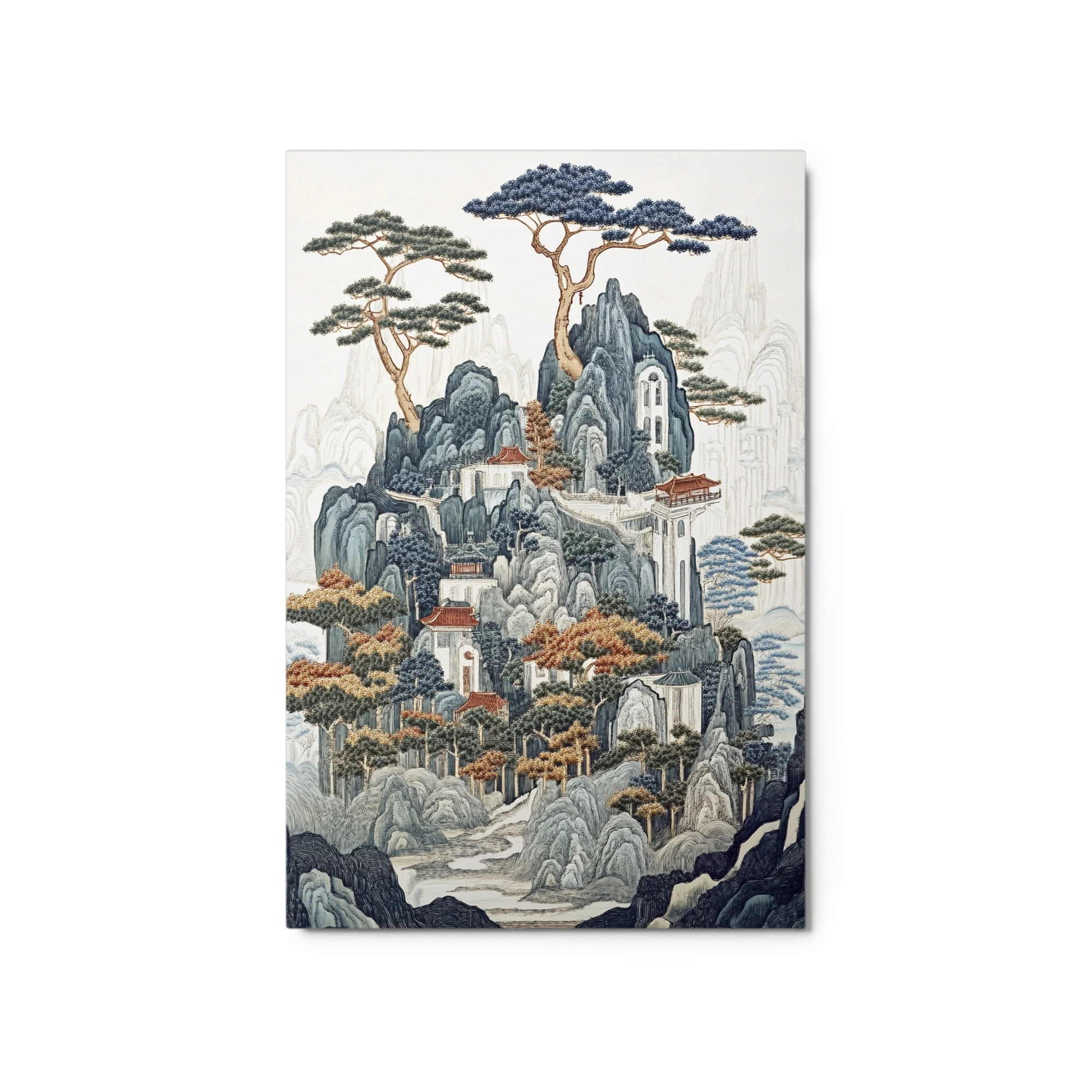 Traditional Mountain Landscape
