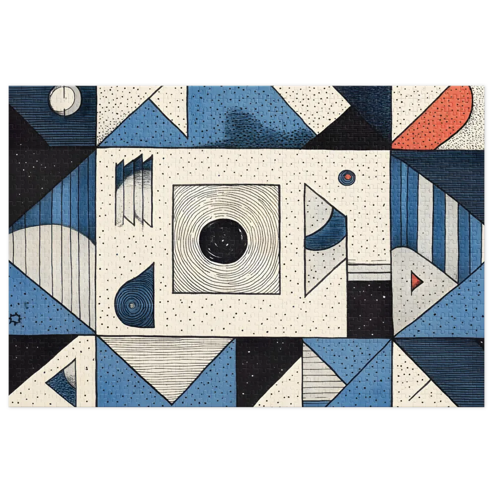 Cubist Mind 
 Jigsaw Puzzle in Tin Box