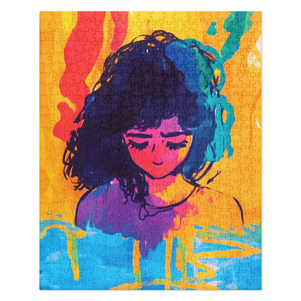 Vibrant Gaze 
 Jigsaw Puzzle