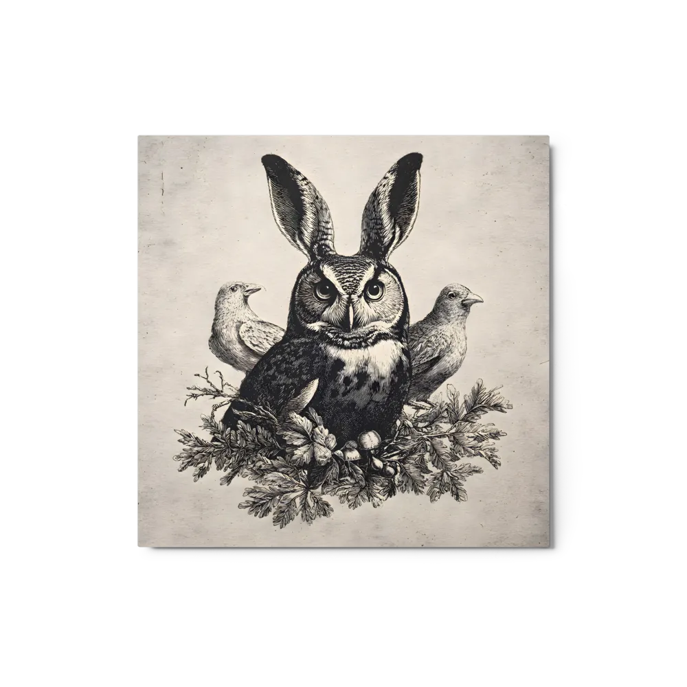 The Jackalope Owl | Art Print