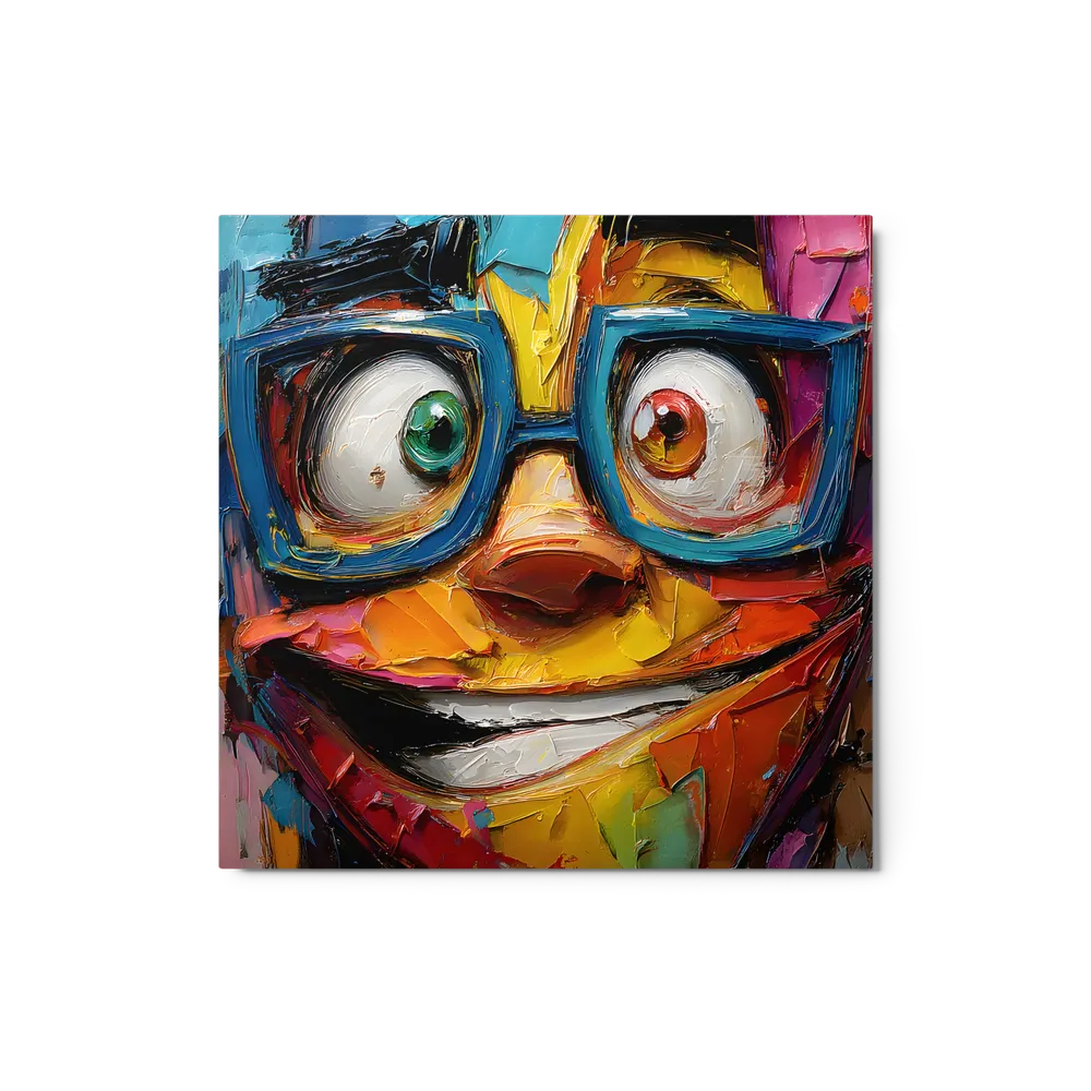 Expressive Impasto Portrait | Art Print