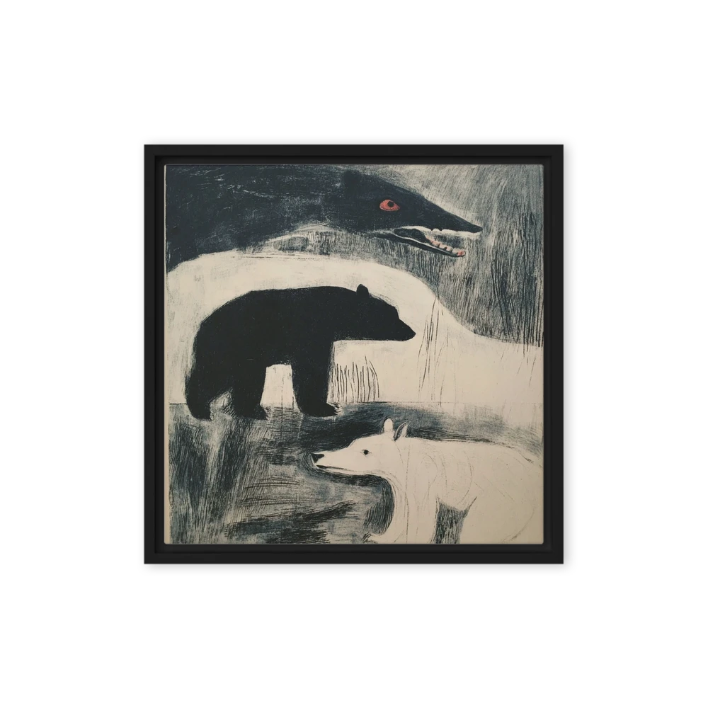 Three Bears Composition | Art Print