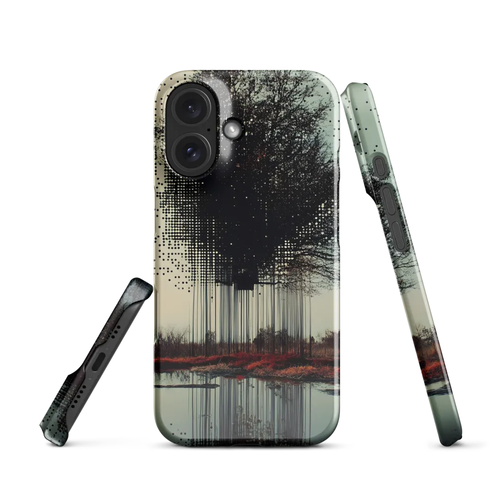 Digital Nature Reflection 
 iPhone 16 Pro Max | Tough Case