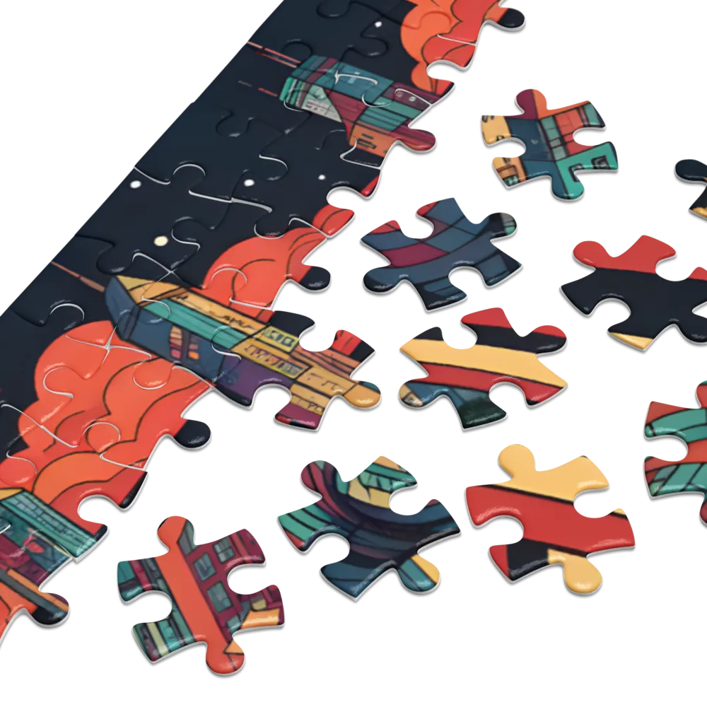 Urban Stegosaurus | Jigsaw Puzzles