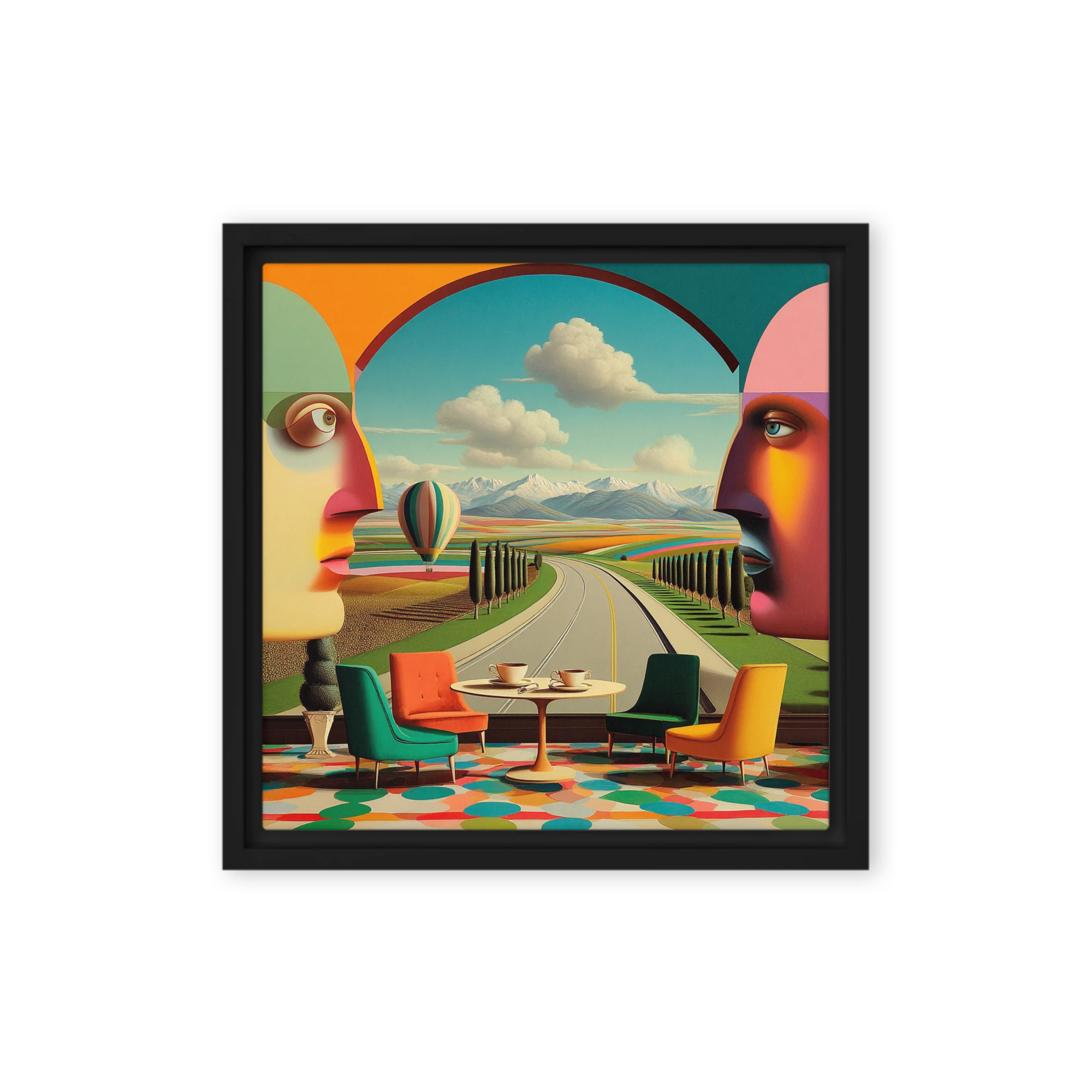Dreamscape Cafe: A Surreal Encounter