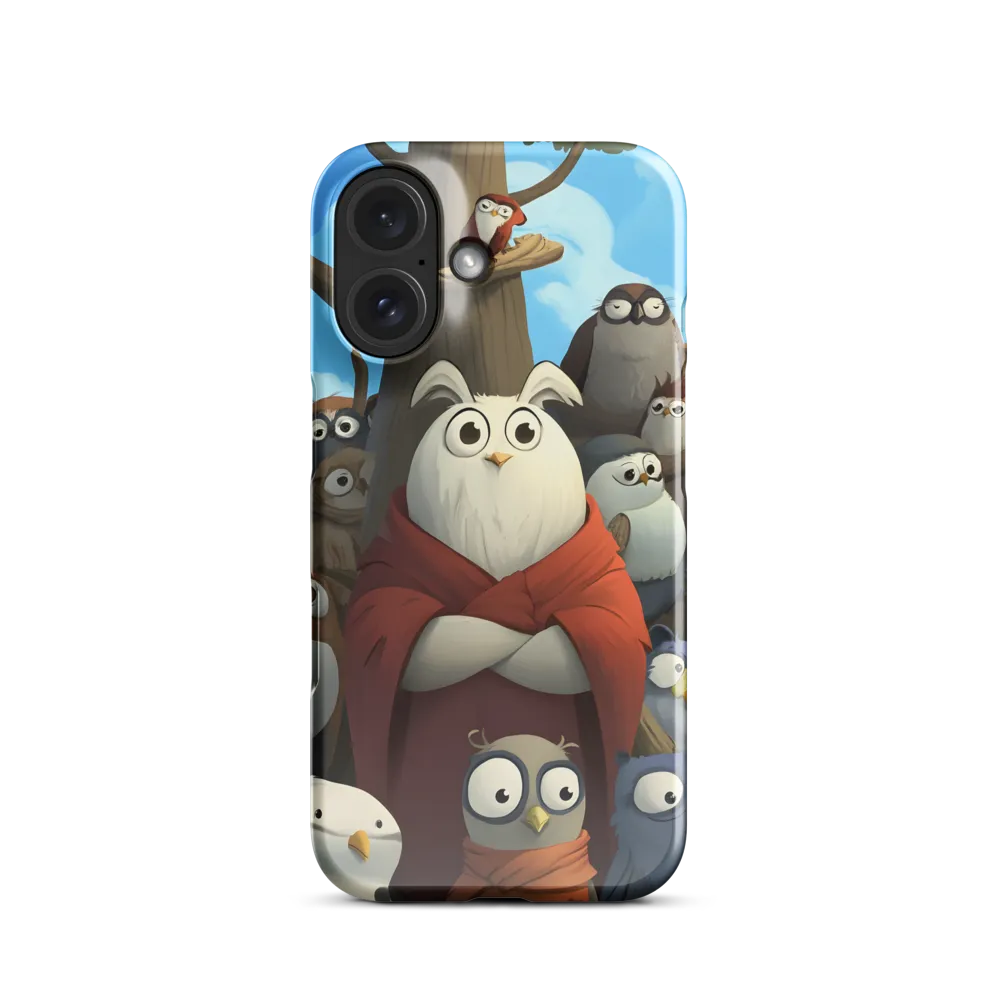 The Grand Owl Assembly 
 iPhone 17 Air | Snap Case