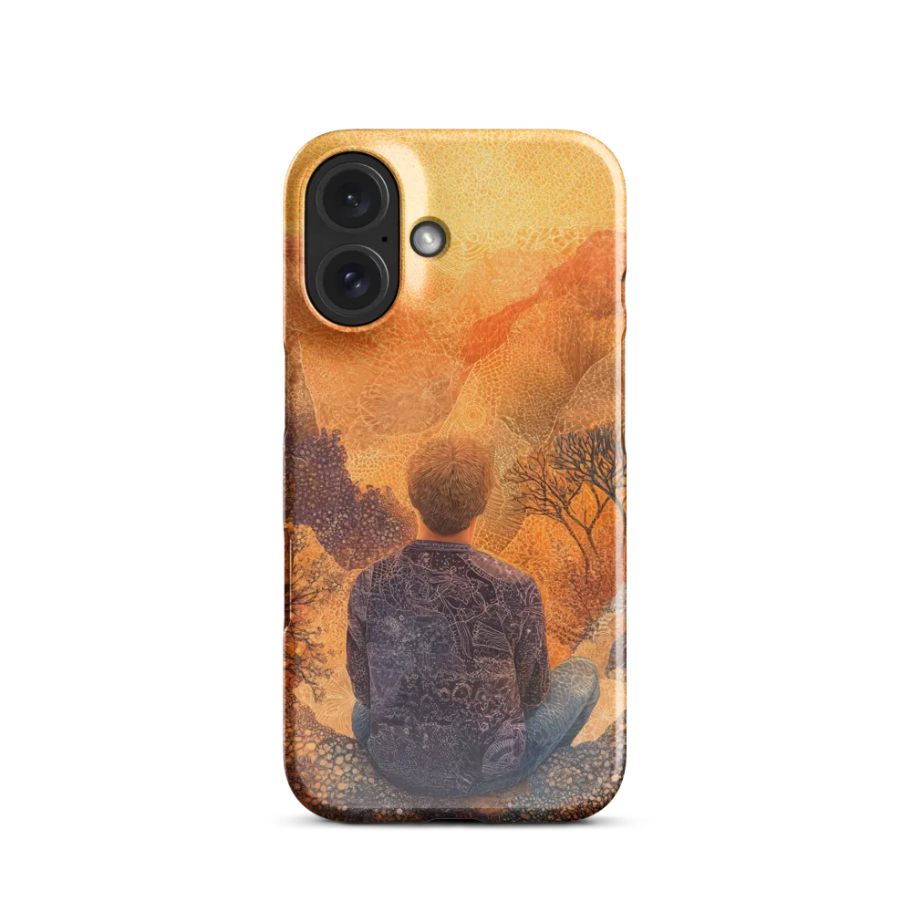 The Patterned Ascent 
 iPhone 12 Pro Max | Snap Case