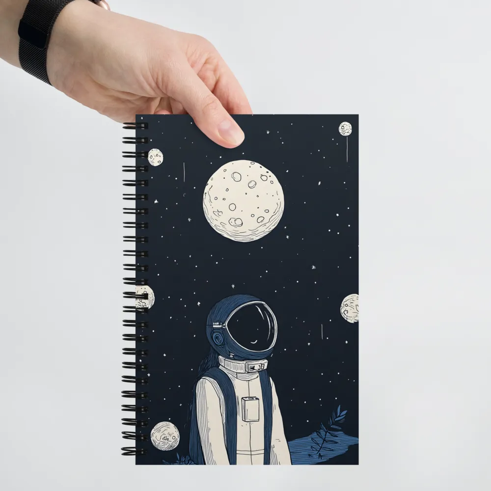 Cosmic Contemplation 
 Spiral Notebook | 140 pages