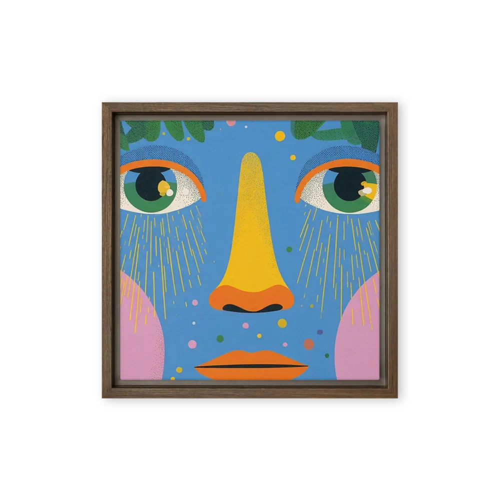 Flora Portrait 
 Canvas | 26″x 26″