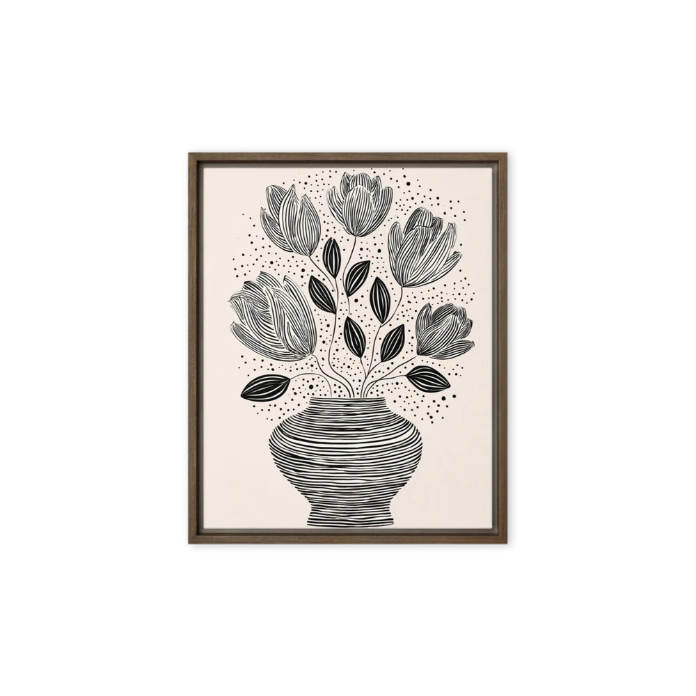 Midnight Tulips | Art Print