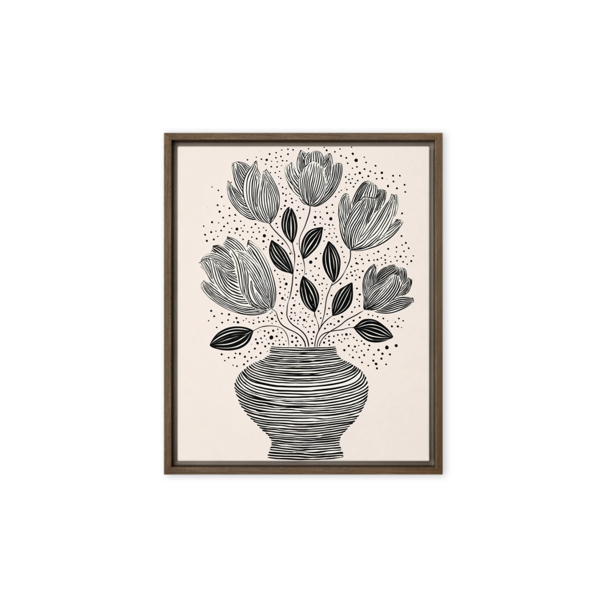 Midnight Tulips | Art Print