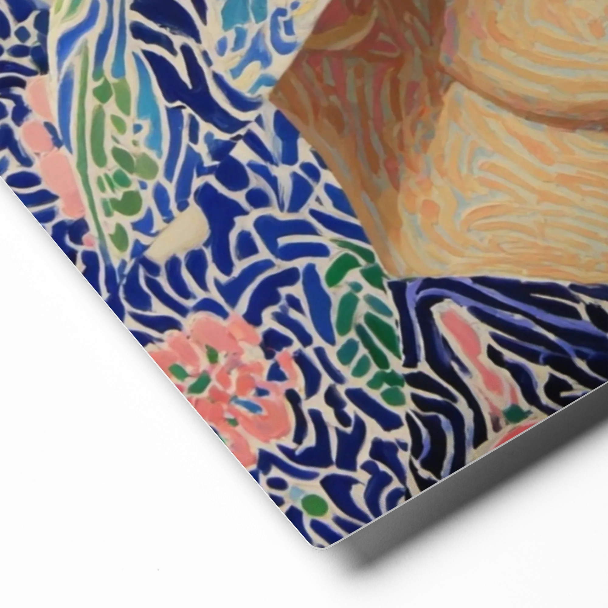 Swirling Floral Profile | Art Print