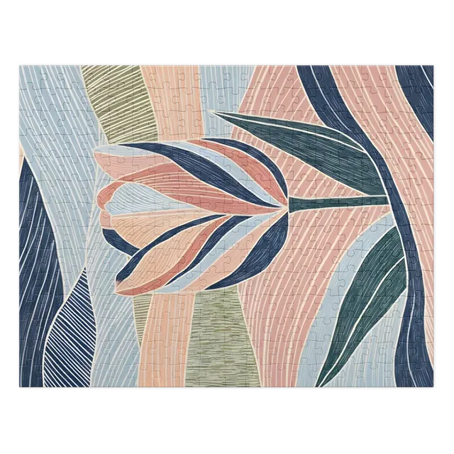 Wavy Tulip | Jigsaw Puzzles