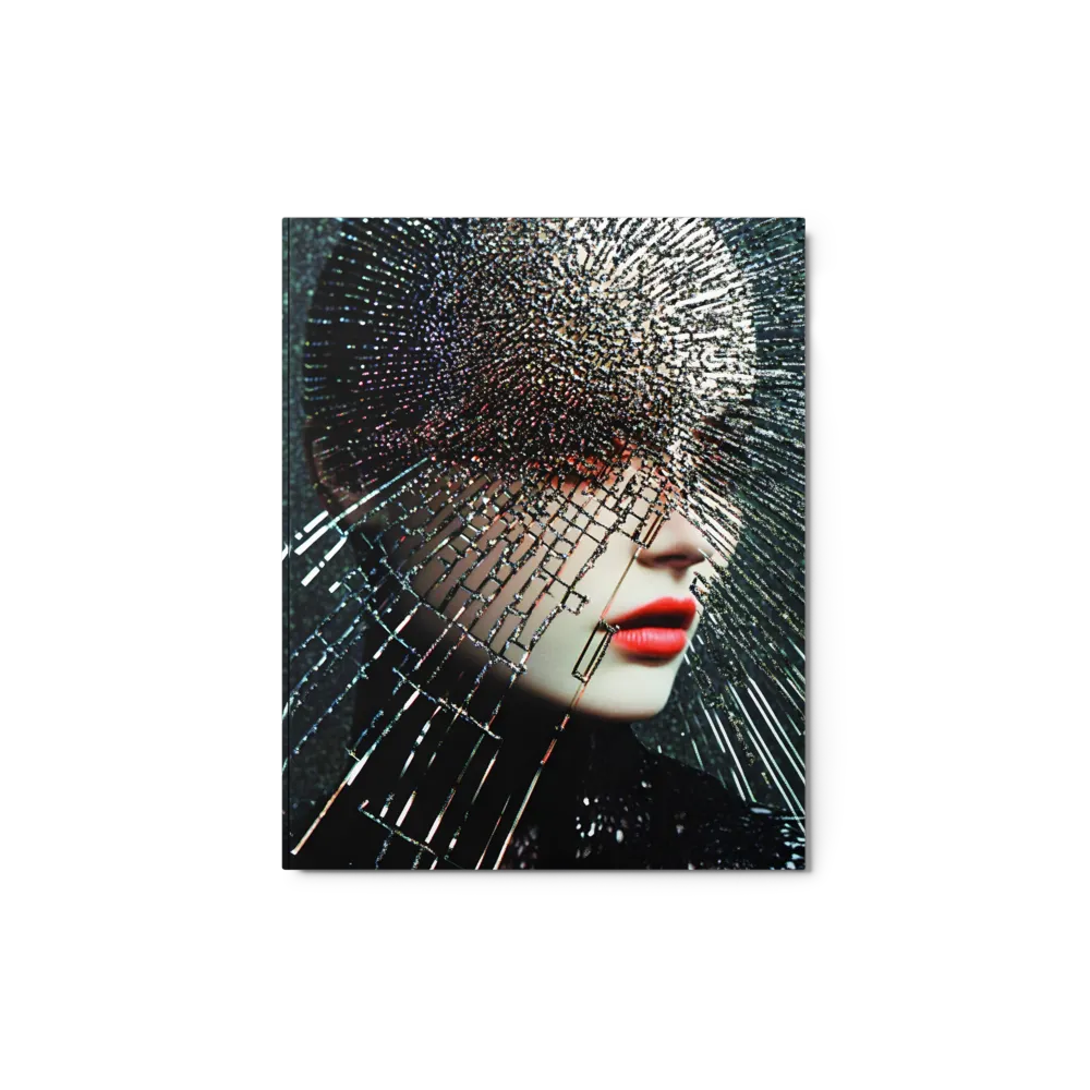 Fragmented Portrait of a Woman
