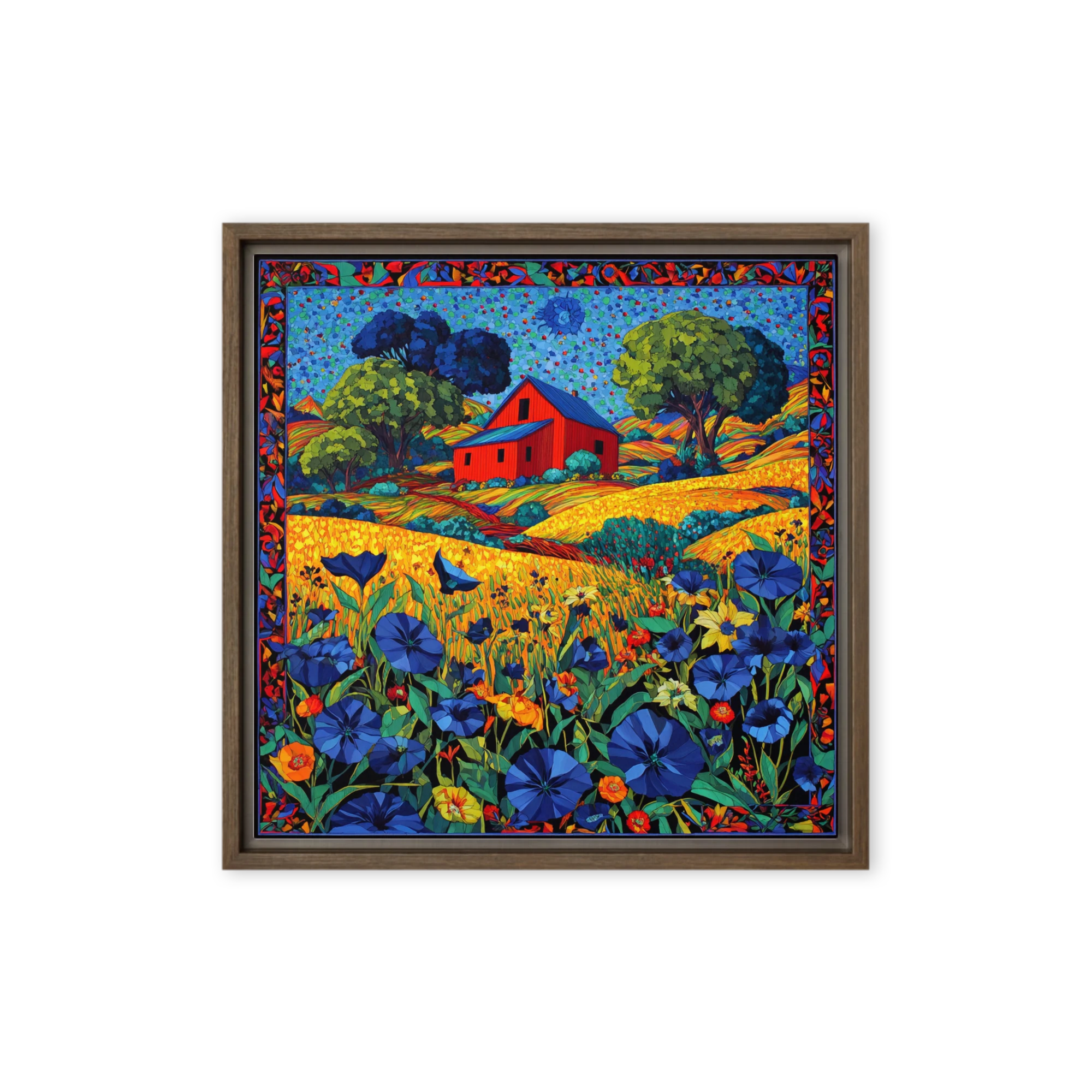 Rural Mosaic Tapestry