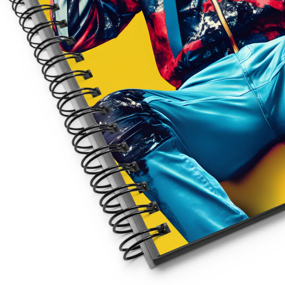 The Cosmic Muse 
 Spiral Notebook | 140 pages