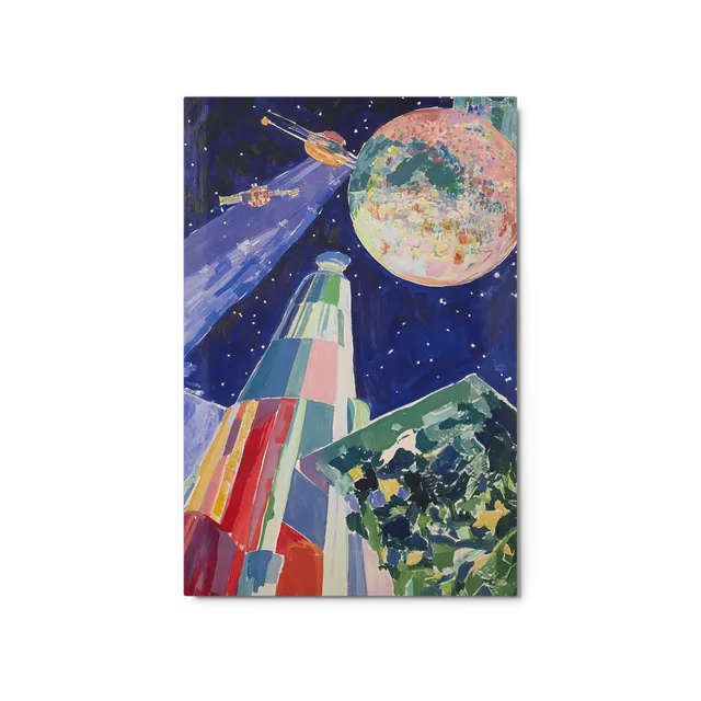 Cosmic Observatory Vista | Art Print